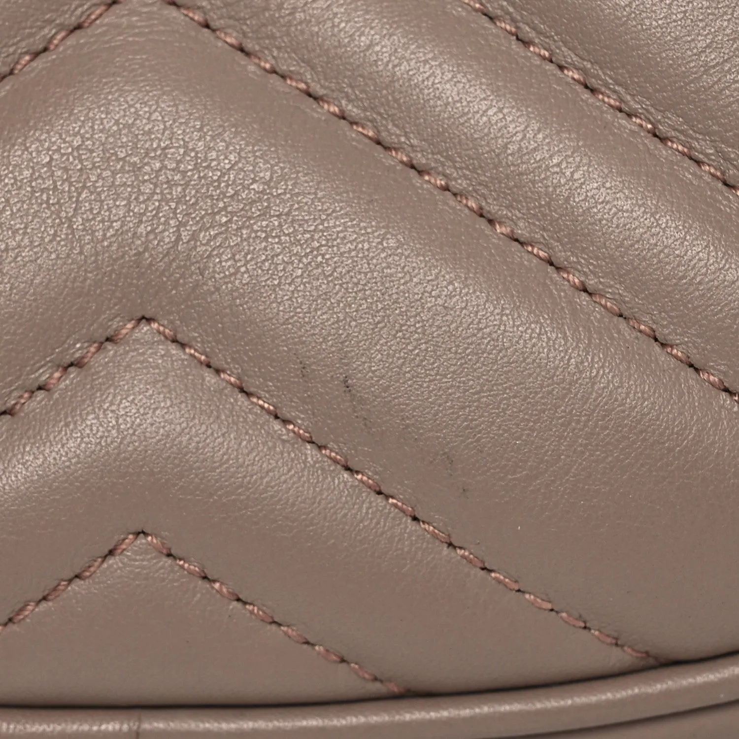 Gucci Calfskin Matelasse Gg Marmont Belt