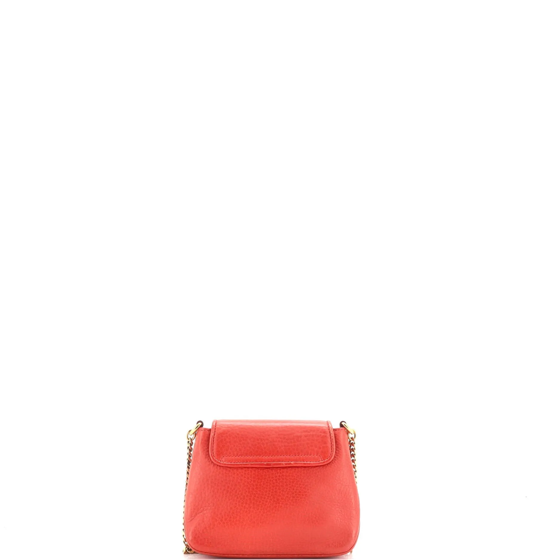 Gucci Chain Shoulder Bag Leather Small