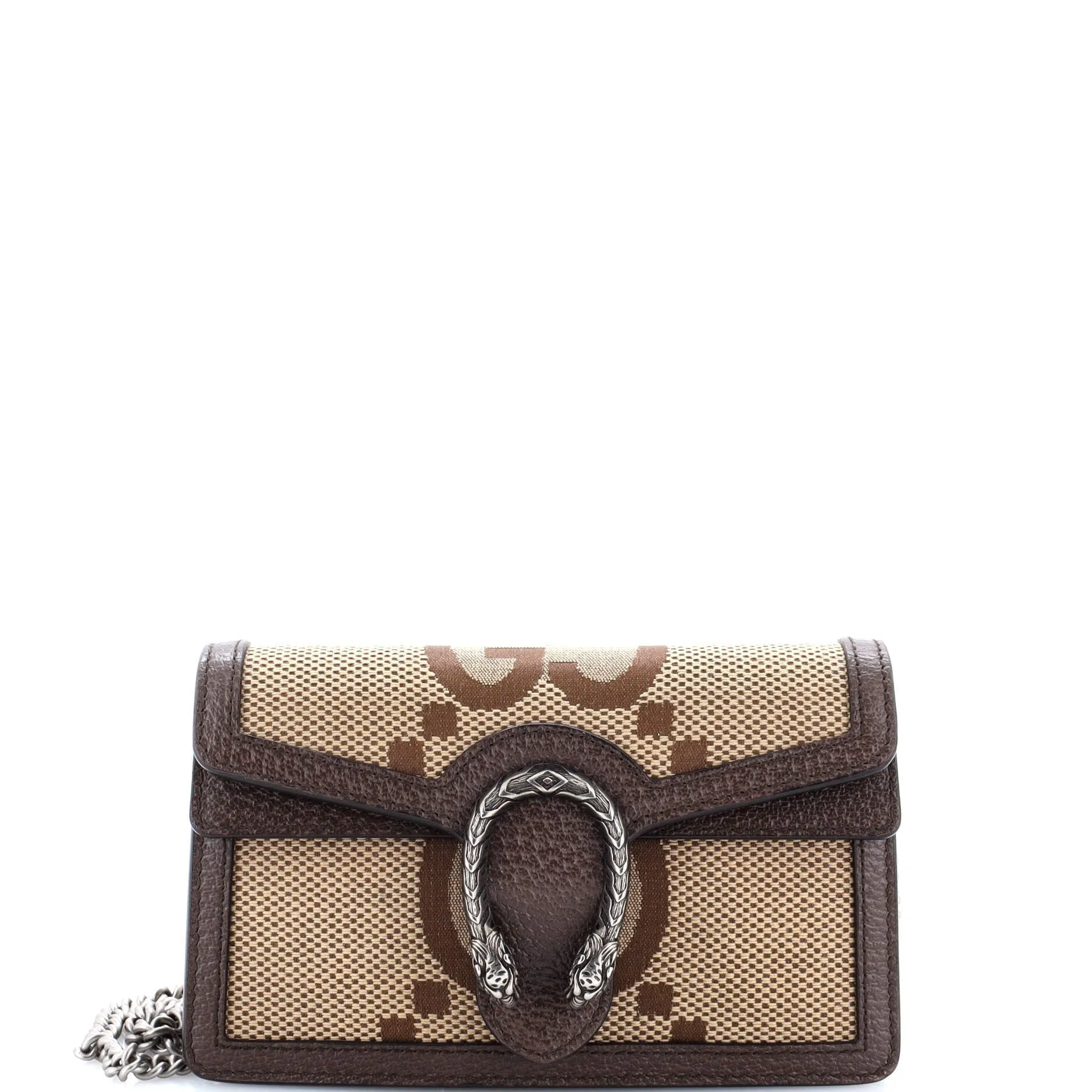 Gucci Dionysus Bag Jumbo Gg Canvas Super