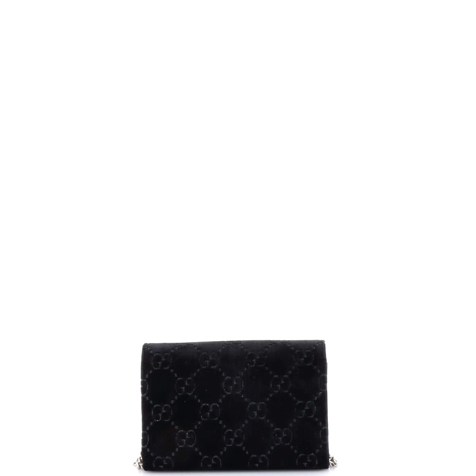 Gucci Dionysus Chain Wallet Gg Velvet