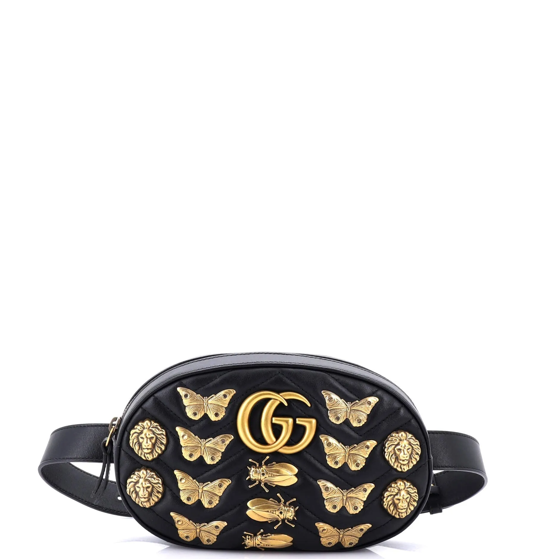 Gucci Gg Marmont Belt Bag Embellished