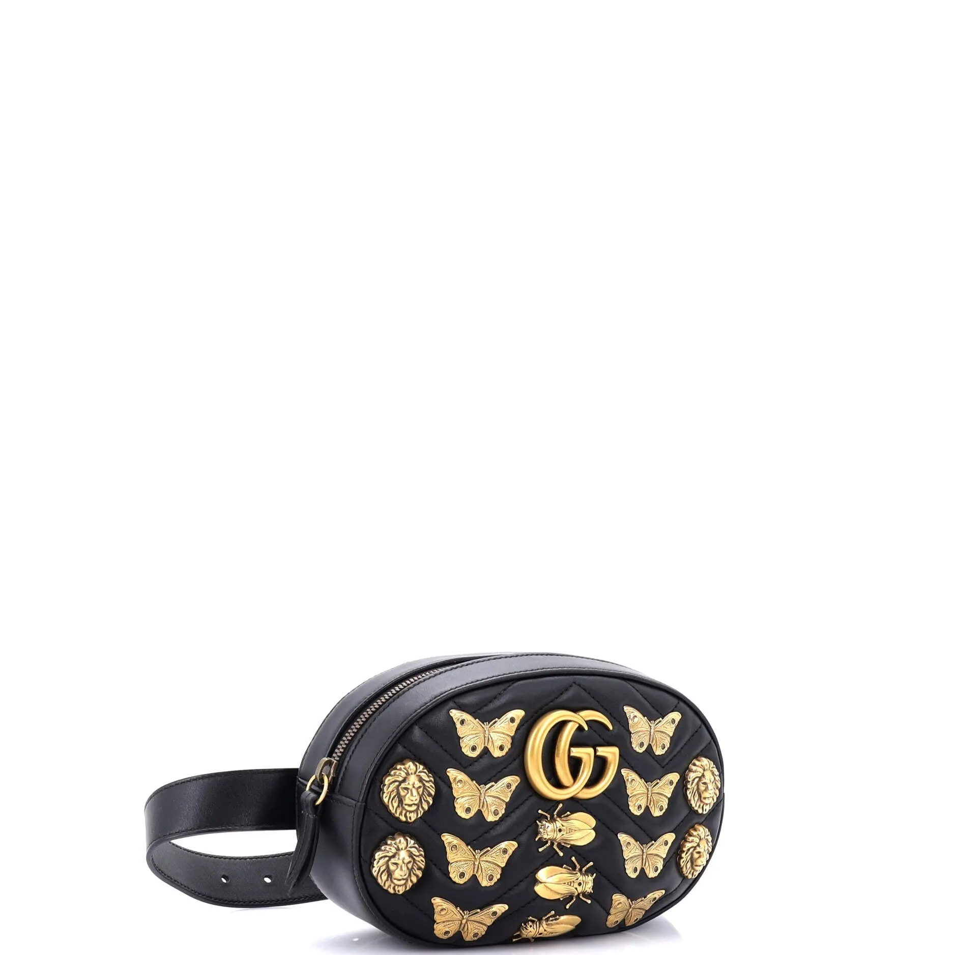 Gucci Gg Marmont Belt Bag Embellished
