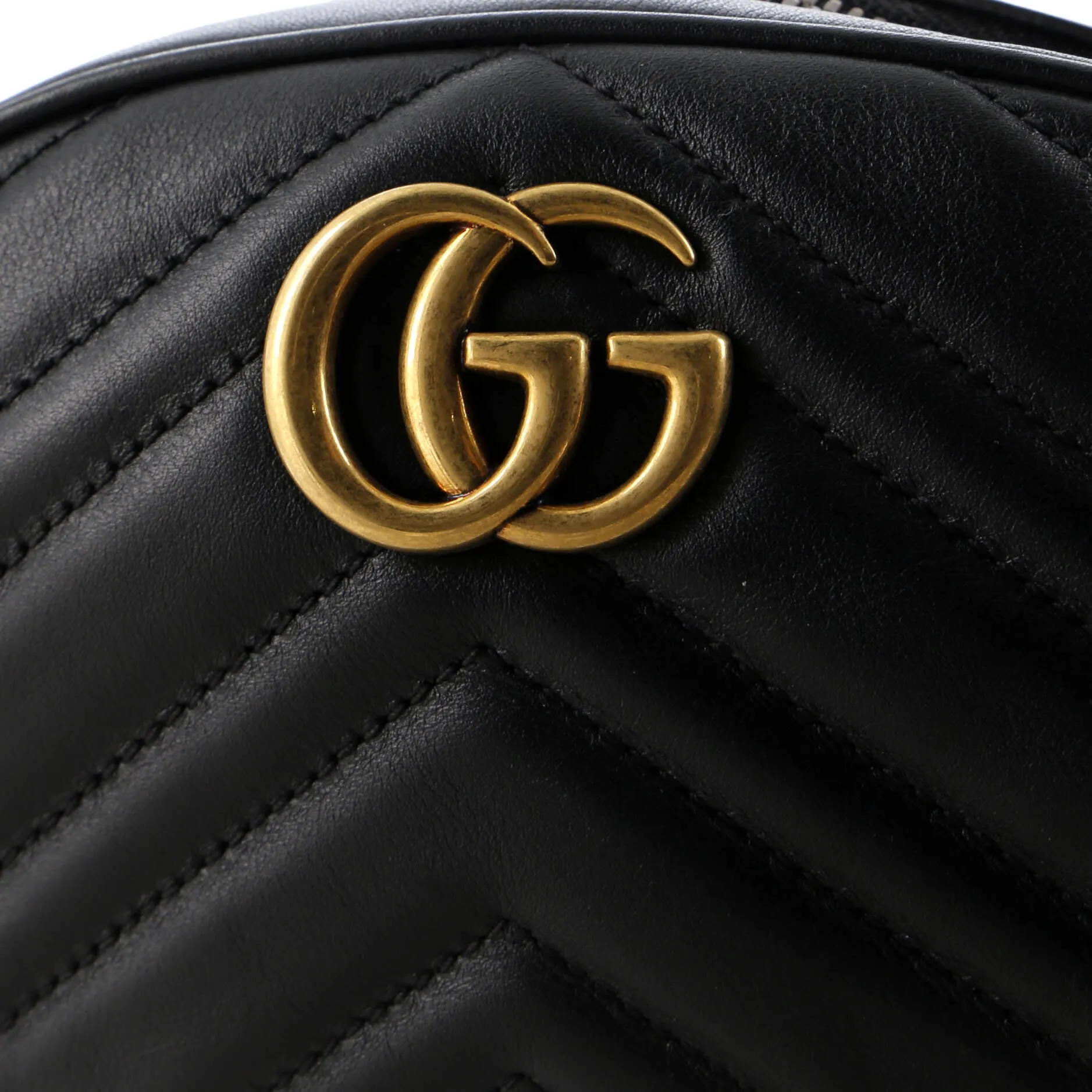 Gucci Gg Marmont Belt Bag Matelasse