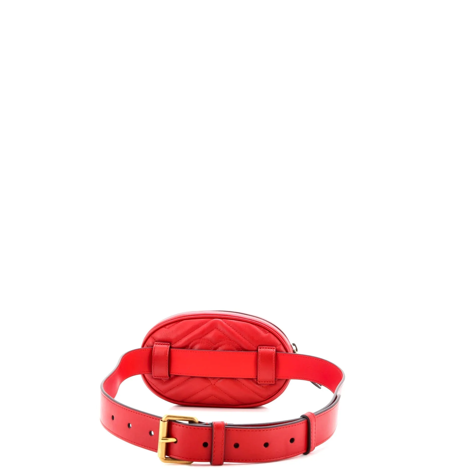 Gucci Gg Marmont Belt Bag Matelasse