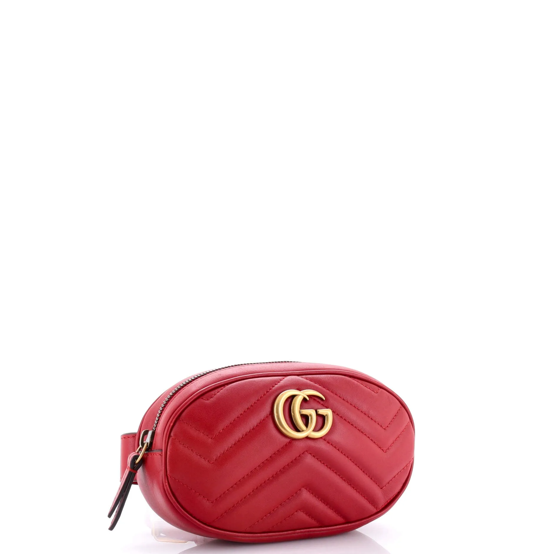 Gucci Gg Marmont Belt Bag Matelasse