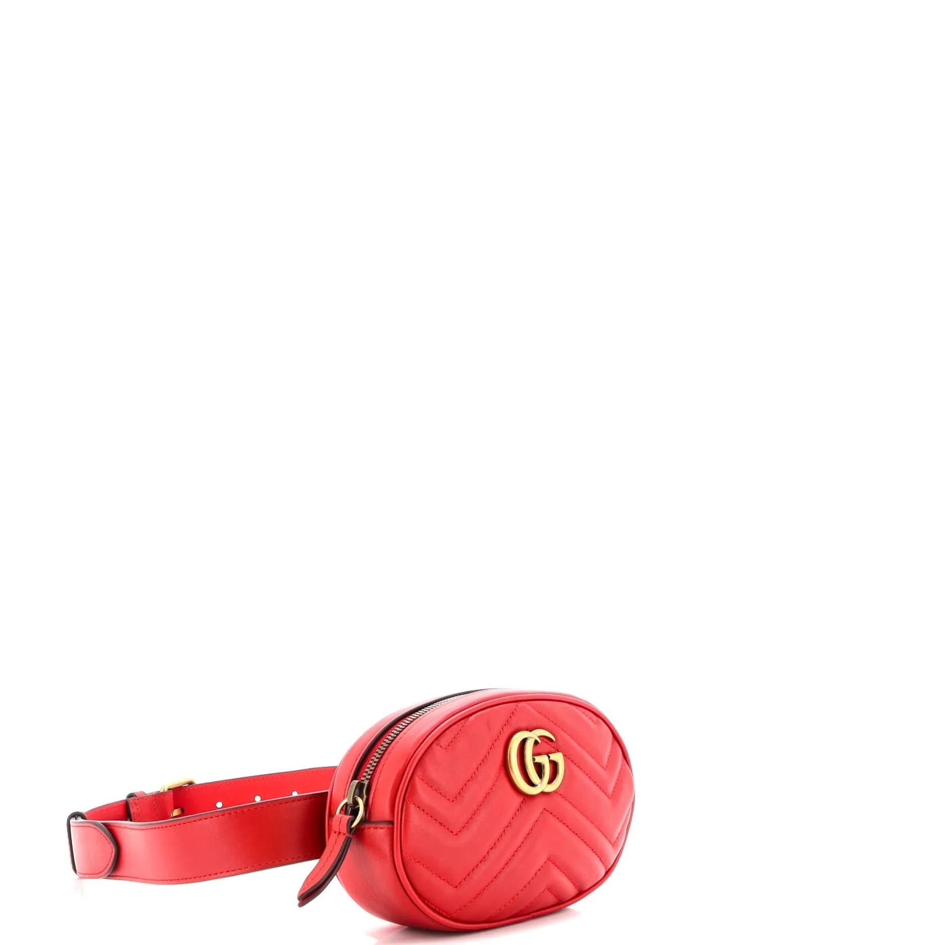 Gucci Gg Marmont Belt Bag Matelasse