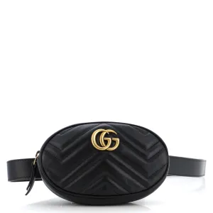 Gucci Gg Marmont Belt Bag Matelasse