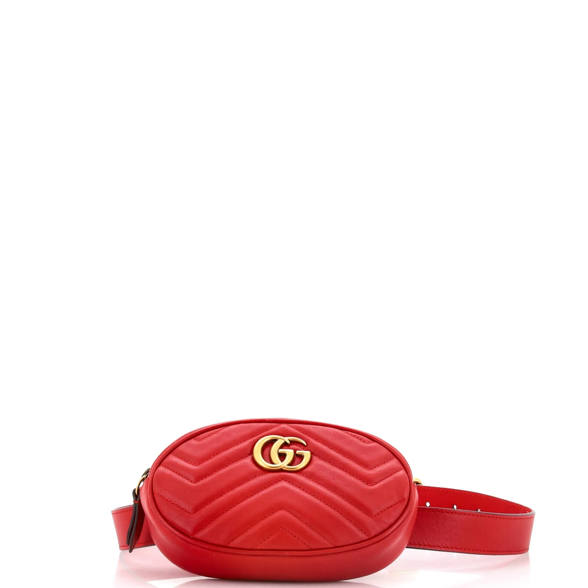 Gucci Gg Marmont Belt Bag Matelasse
