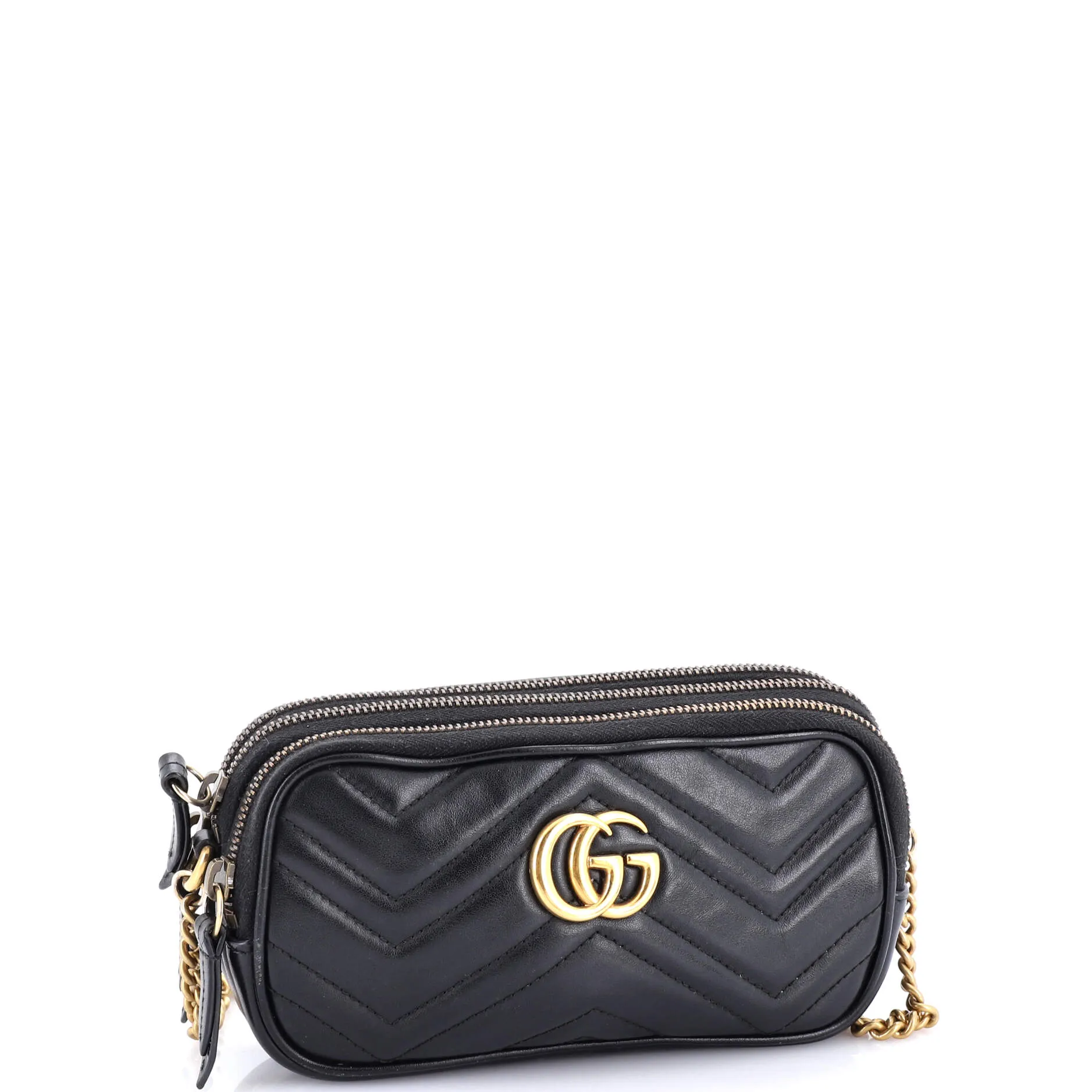 Gucci Gg Marmont Chain Crossbody Bag