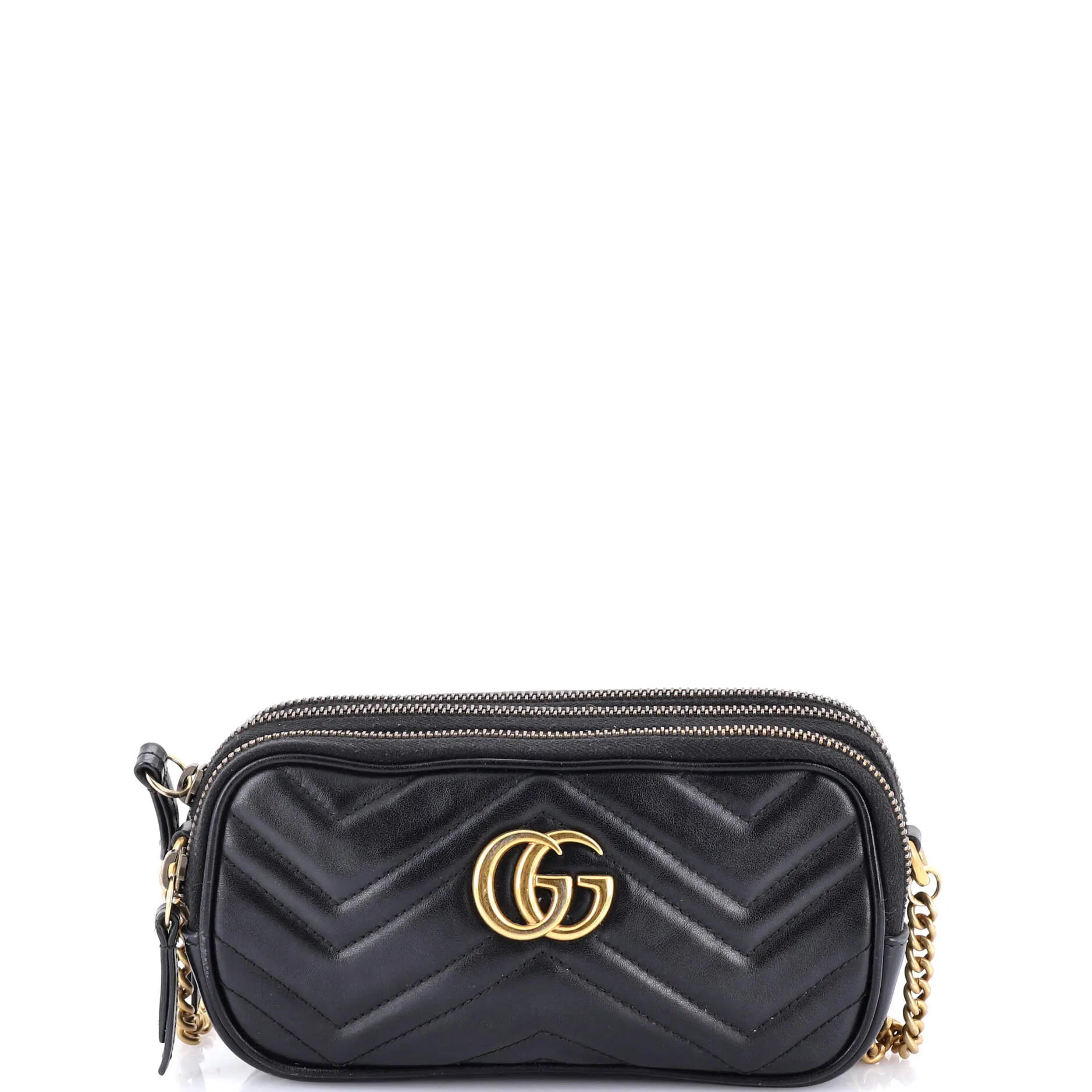 Gucci Gg Marmont Chain Crossbody Bag