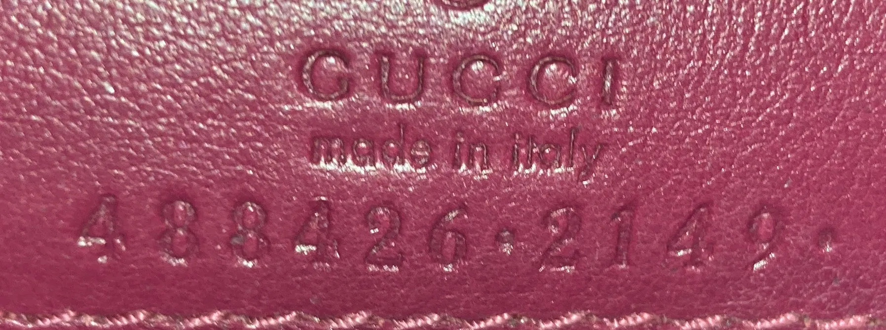 Gucci Gg Marmont Chain Flap Bag