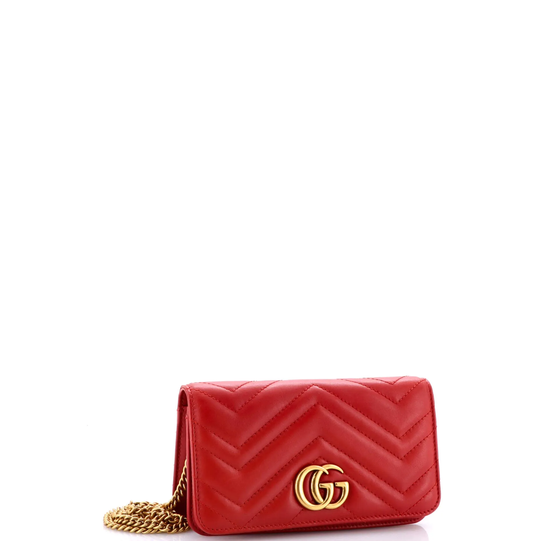 Gucci Gg Marmont Chain Flap Bag