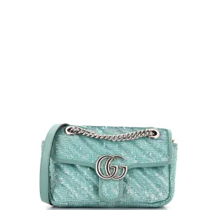 Gucci Gg Marmont Flap Bag Diagonal