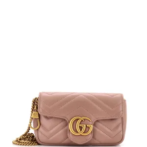 Gucci Gg Marmont Flap Bag Matelasse