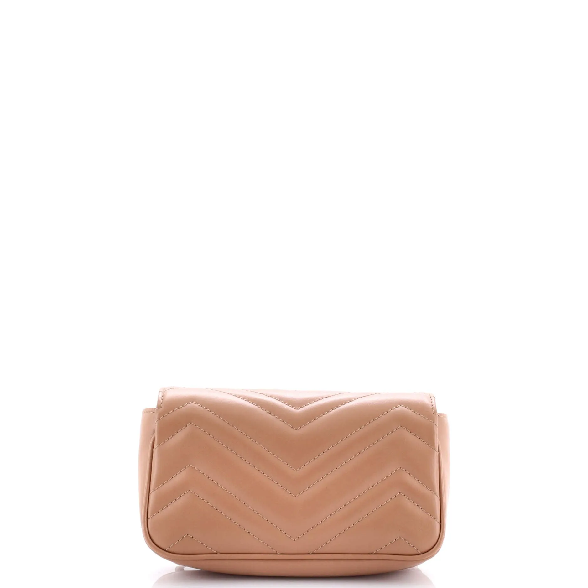 Gucci Gg Marmont Flap Belt Bag Matelasse