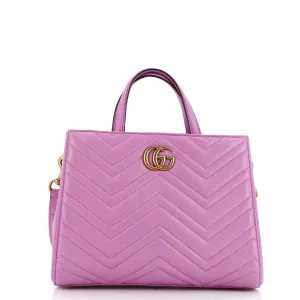 Gucci Gg Marmont Tote Matelasse Leather