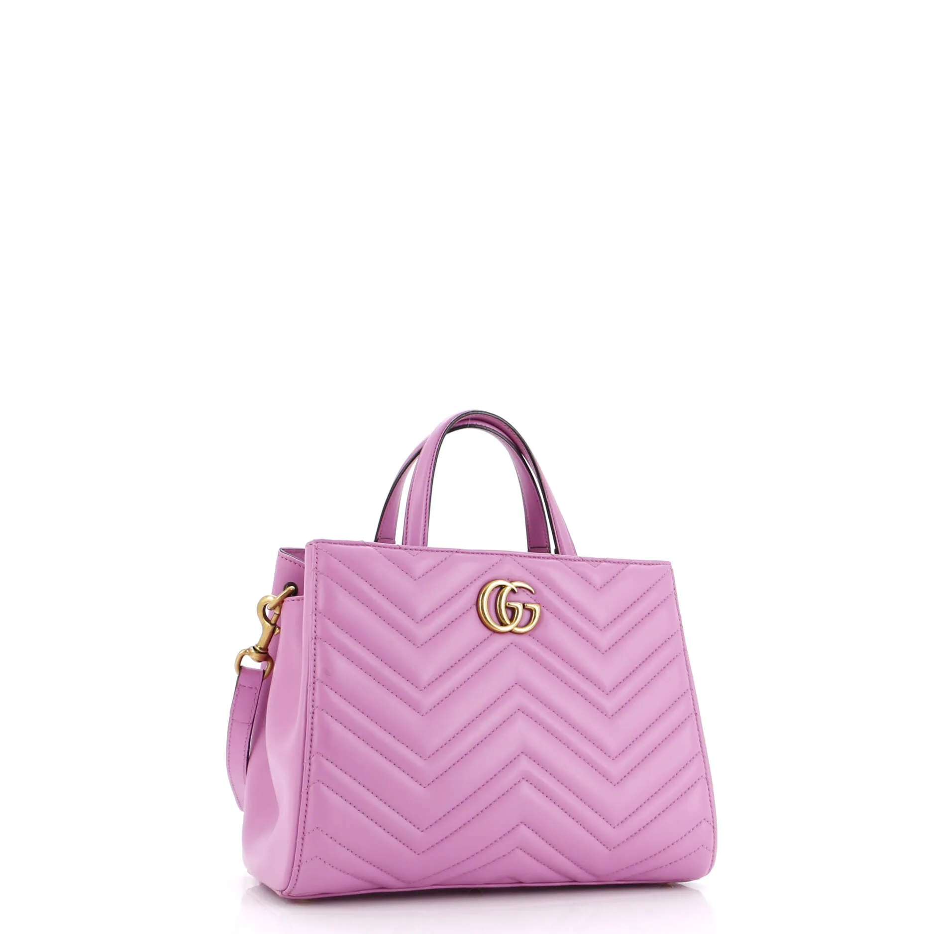 Gucci Gg Marmont Tote Matelasse Leather