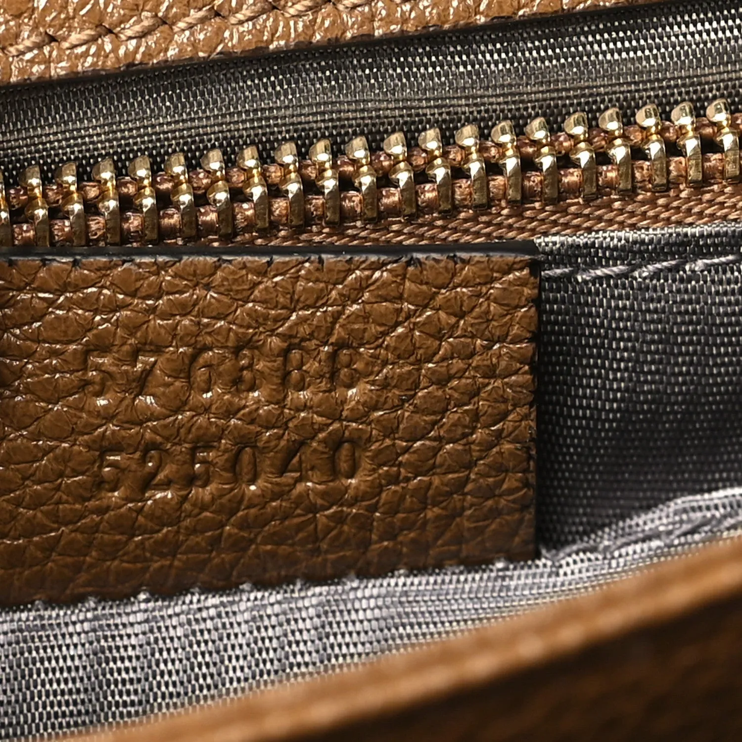 Gucci Grainy Calfskin Small Zumi