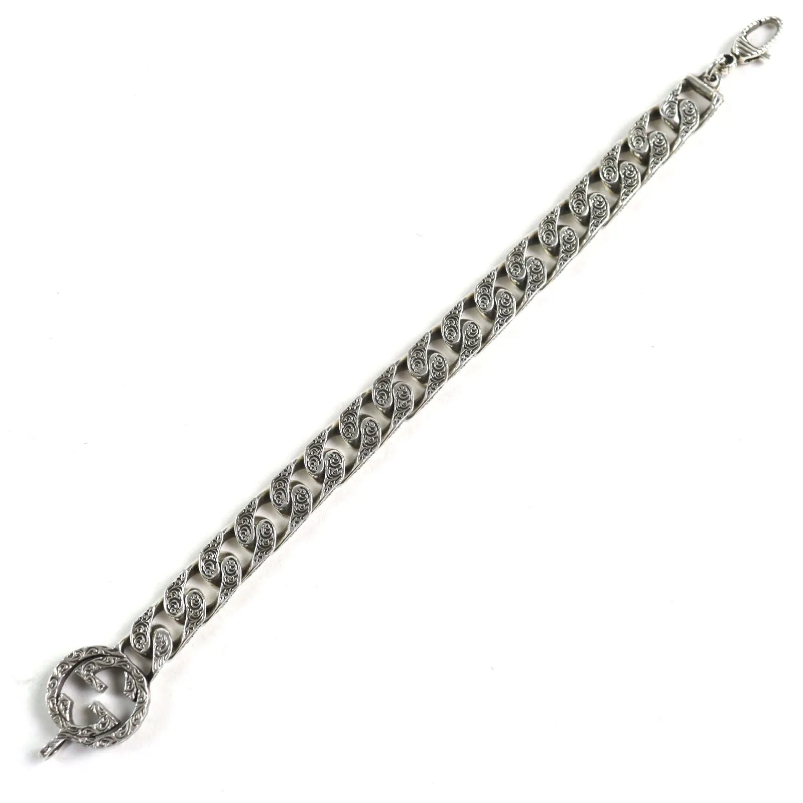 Gucci Interlocking G AG925 Bracelet Size 17