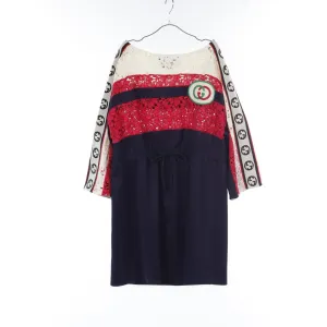Gucci Interlocking G Cotton Polyester Dress