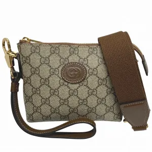 Gucci Interlocking G GG Supreme 2way Bag