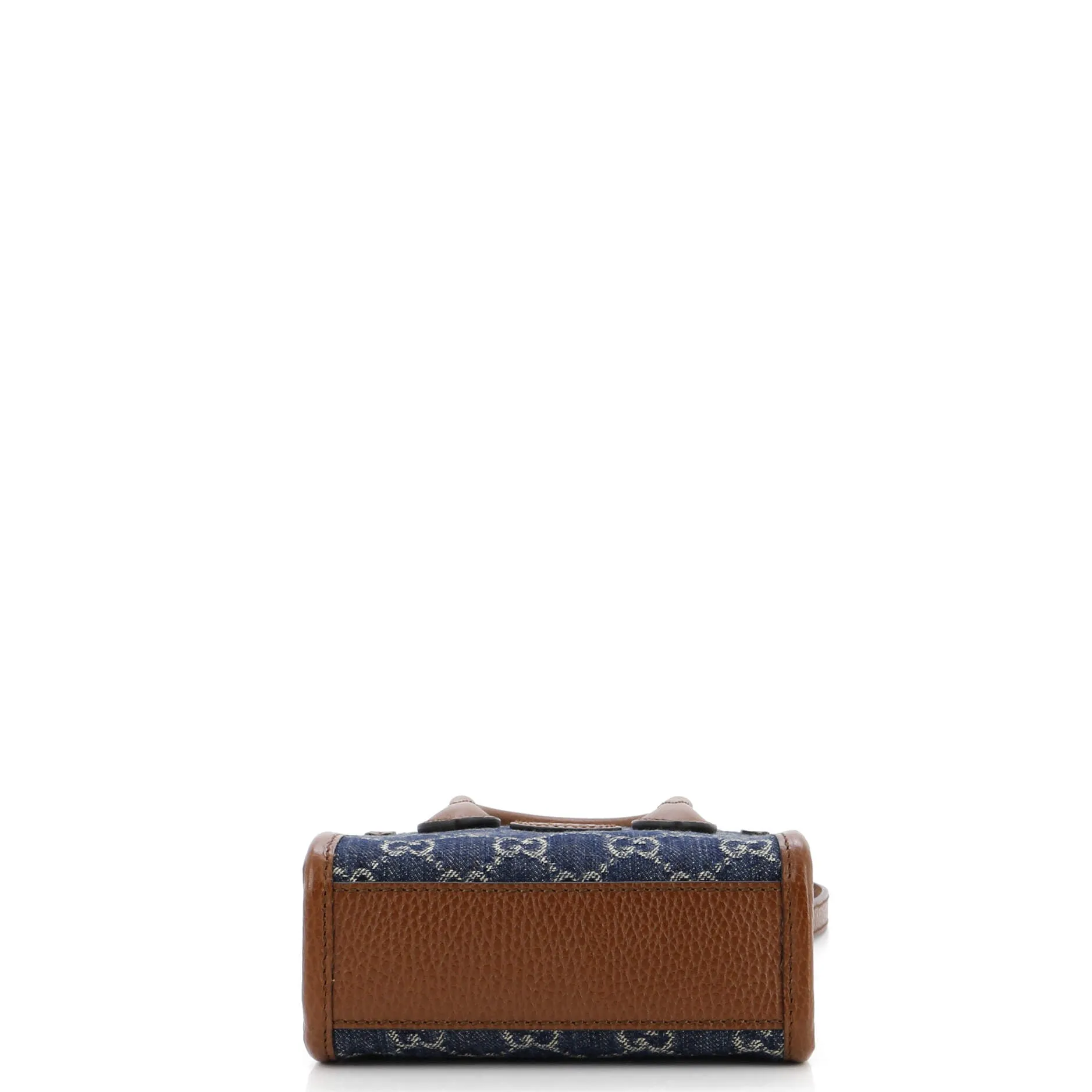 Gucci Interlocking G Patch Tote Gg Denim