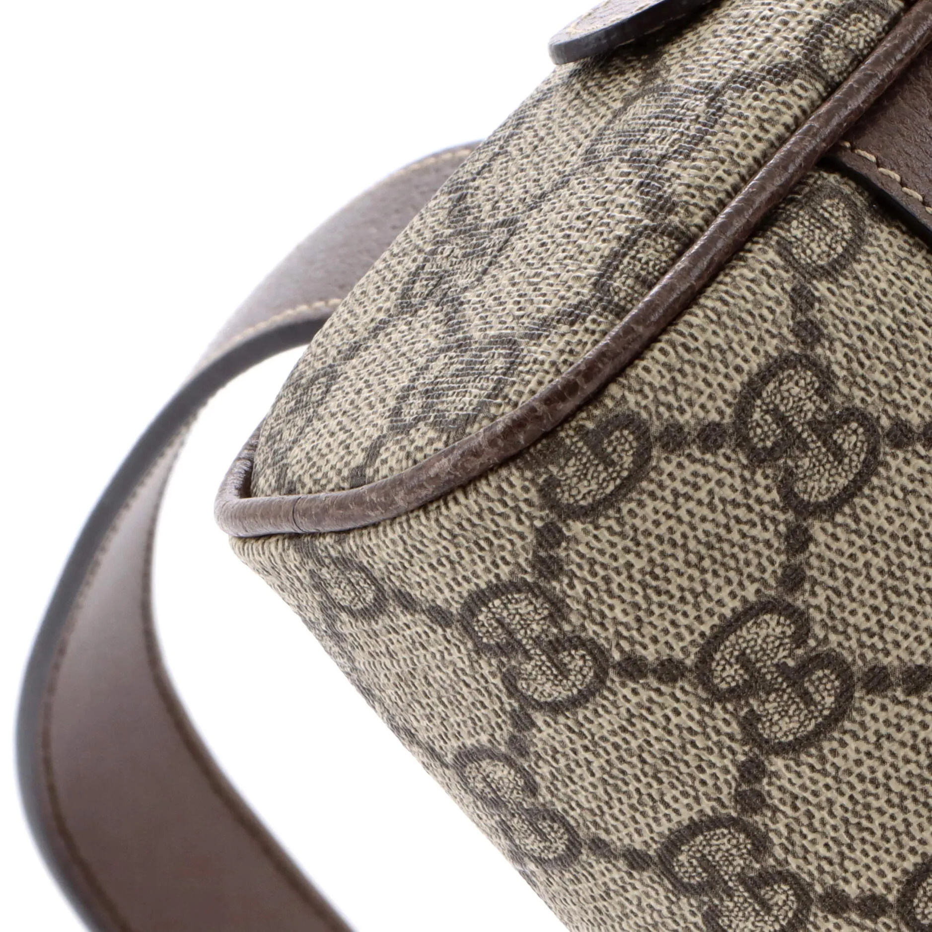 Gucci Ophidia Belt Bag Gg Coated Canvas
