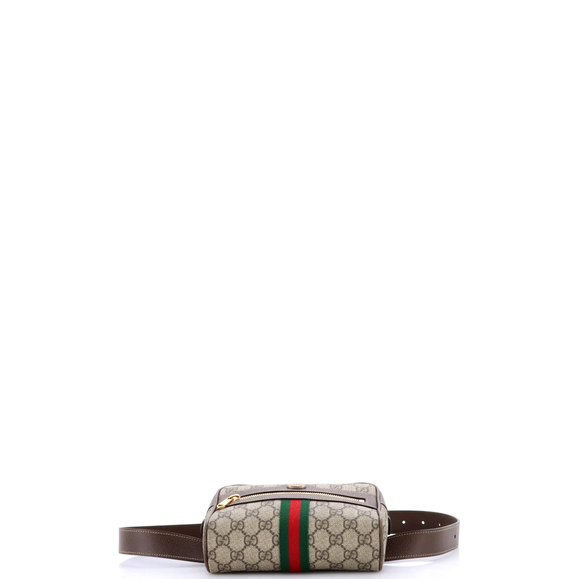 Gucci Ophidia Belt Bag Gg Coated Canvas