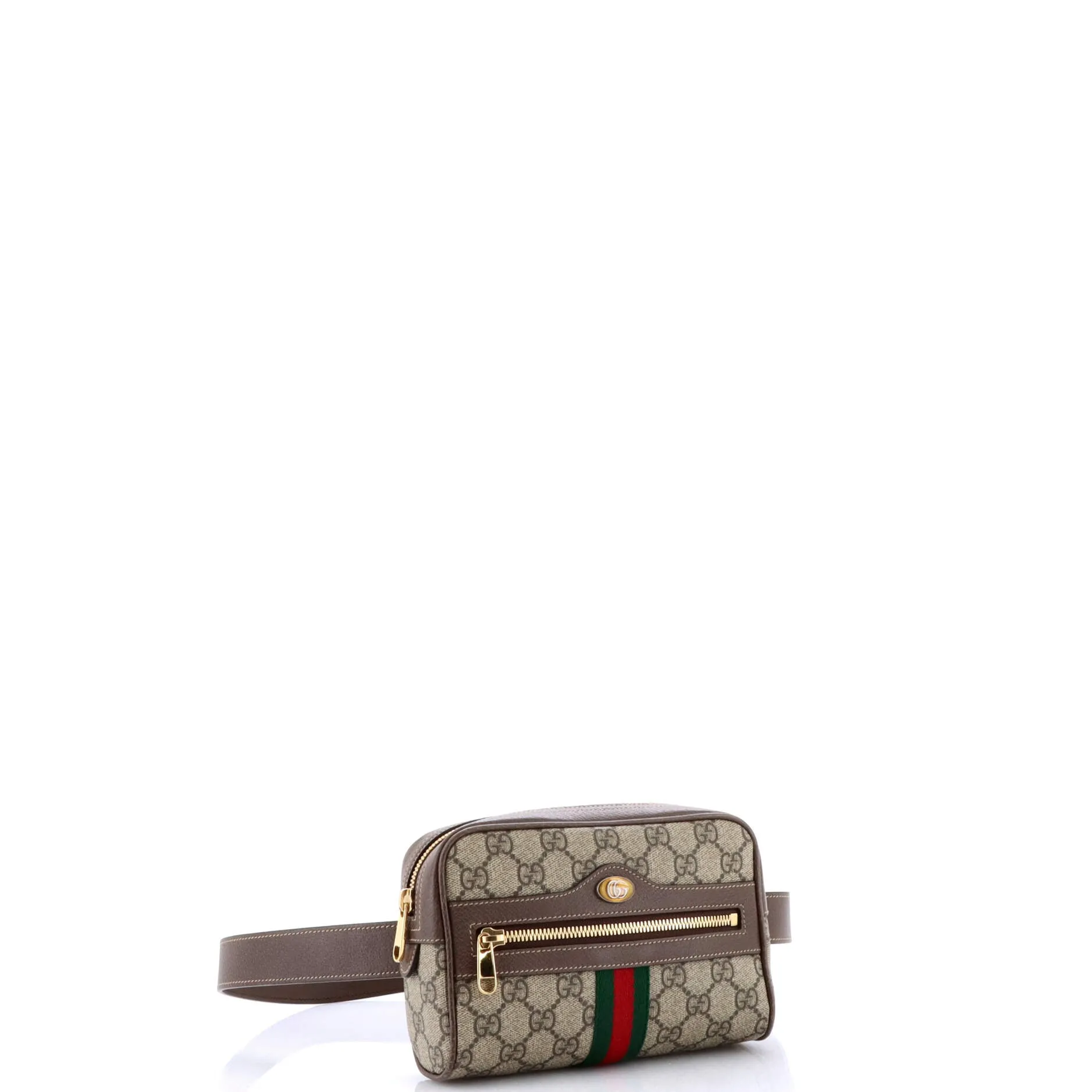 Gucci Ophidia Belt Bag Gg Coated Canvas