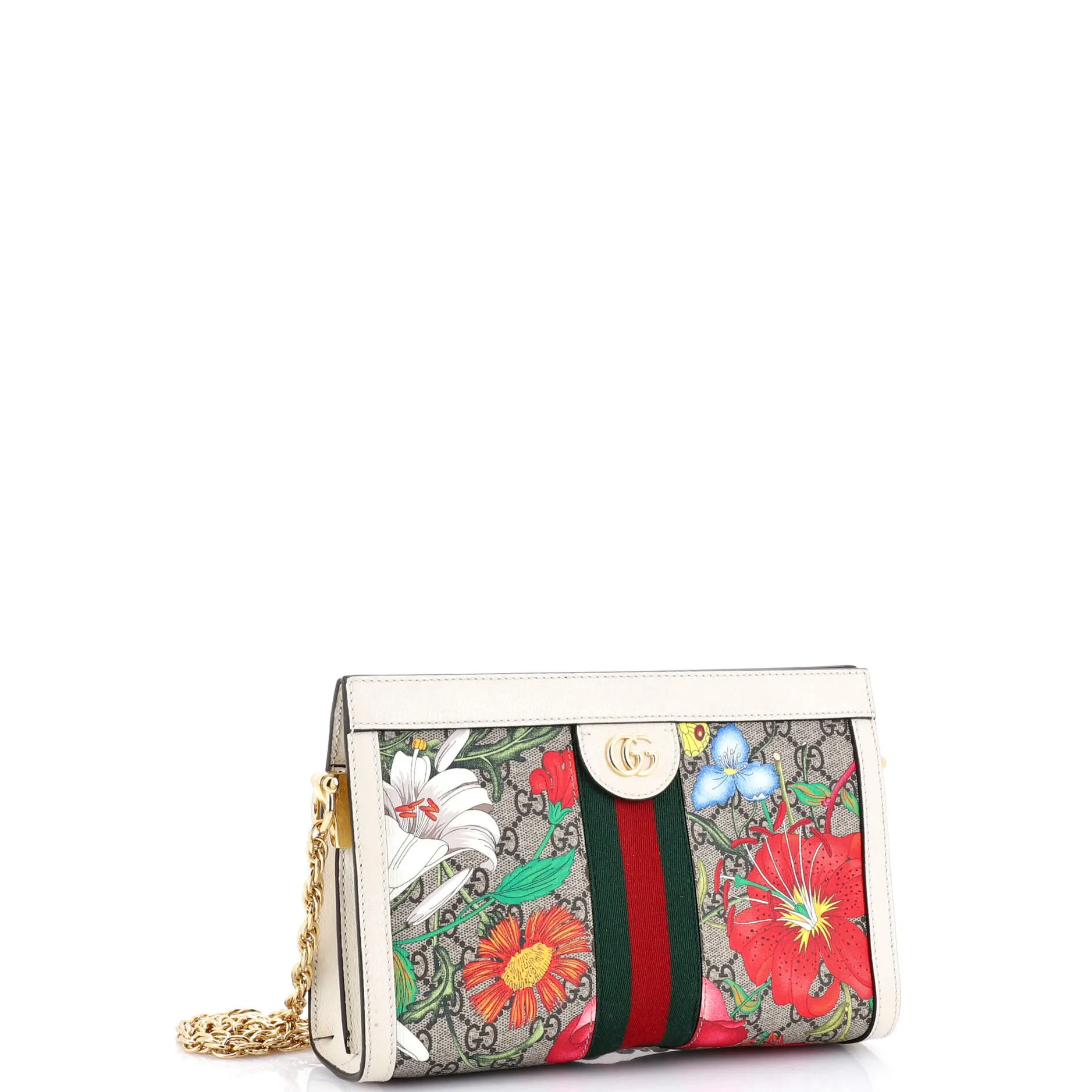 Gucci Ophidia Chain Shoulder Bag Flora