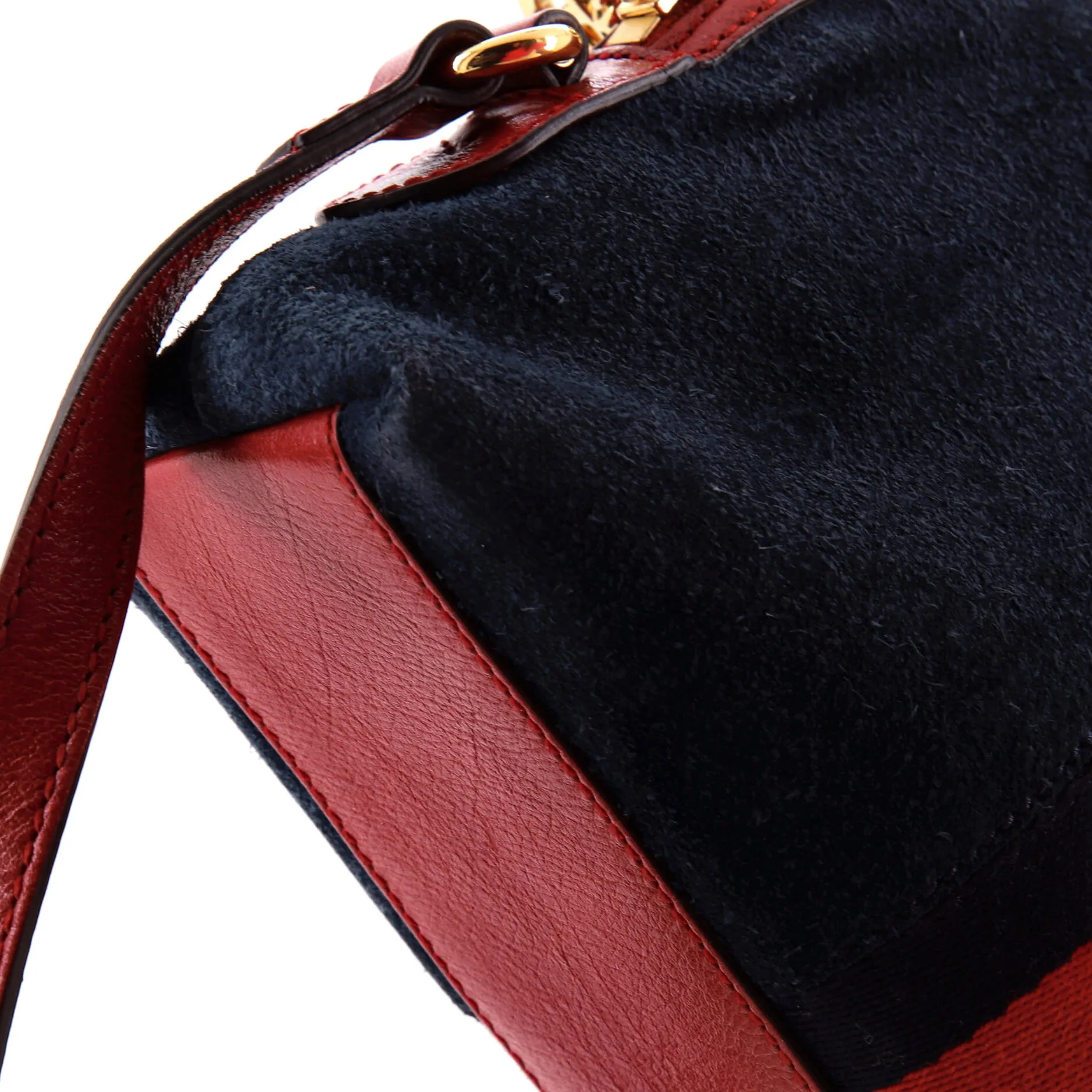 Gucci Ophidia Dome Shoulder Bag Suede