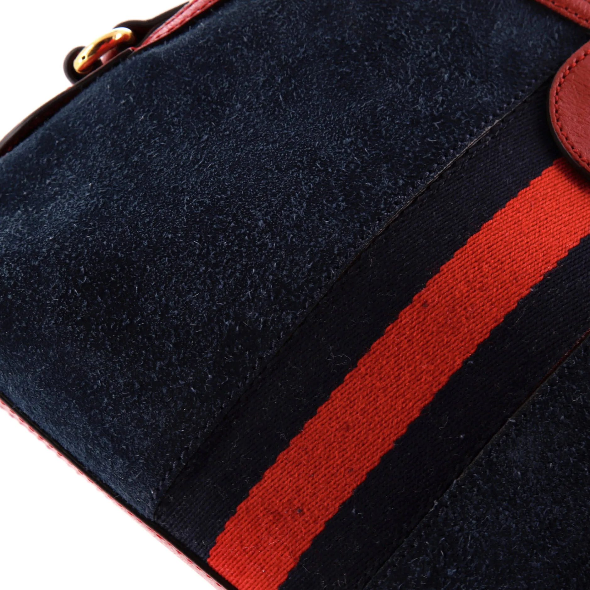 Gucci Ophidia Dome Shoulder Bag Suede
