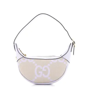 Gucci Ophidia Half Moon Bag Jumbo Gg