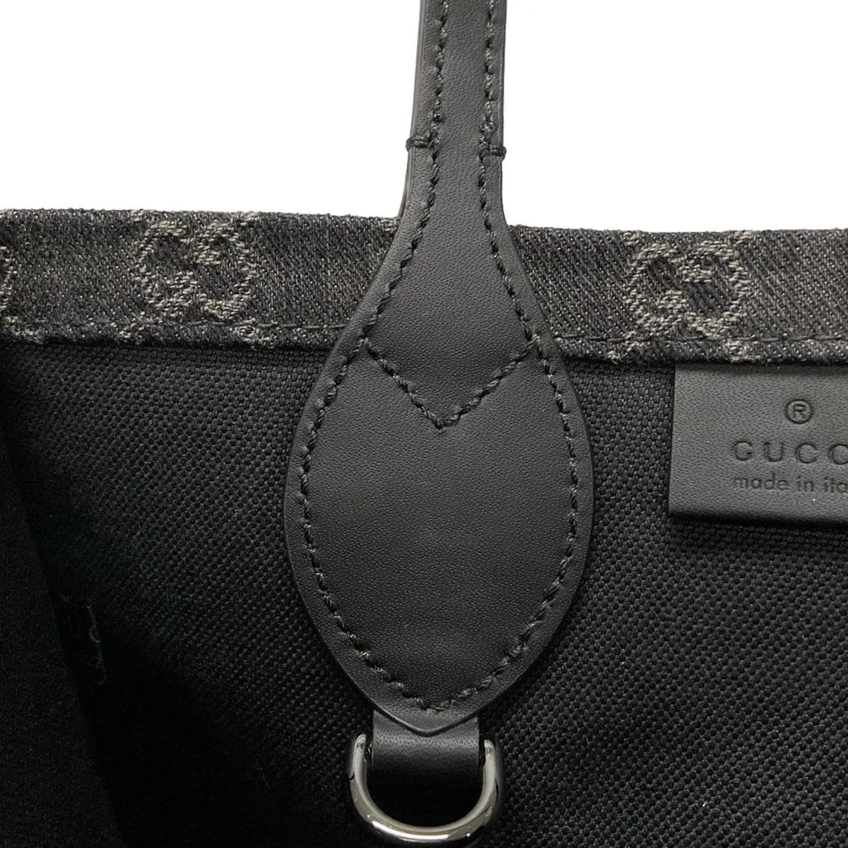 Gucci Ophidia Medium Tote Bag Black