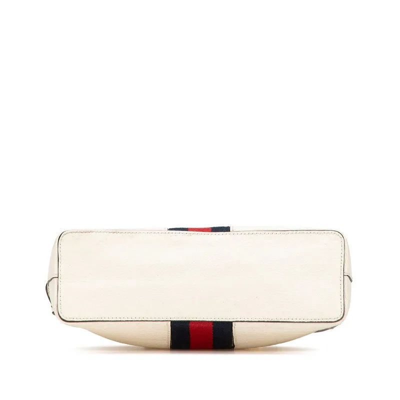 Gucci Ophidia Shearling Line Leather Shoulder Bag