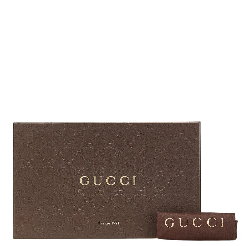 Gucci Ribbon Interlocking G Patent Leather Pumps