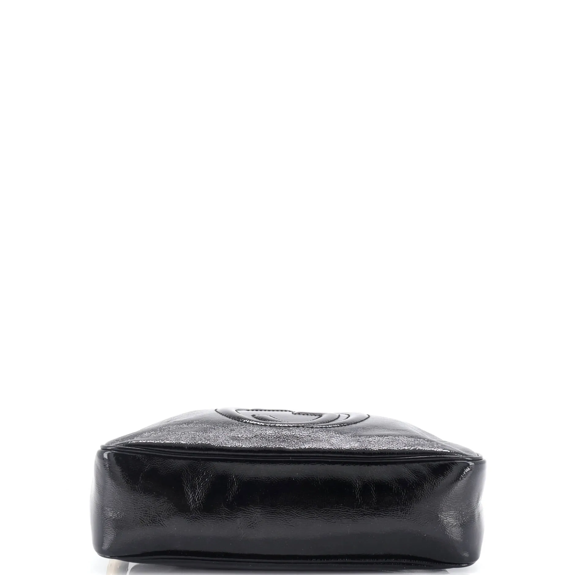Gucci Soho Chain Zip Shoulder Bag Patent