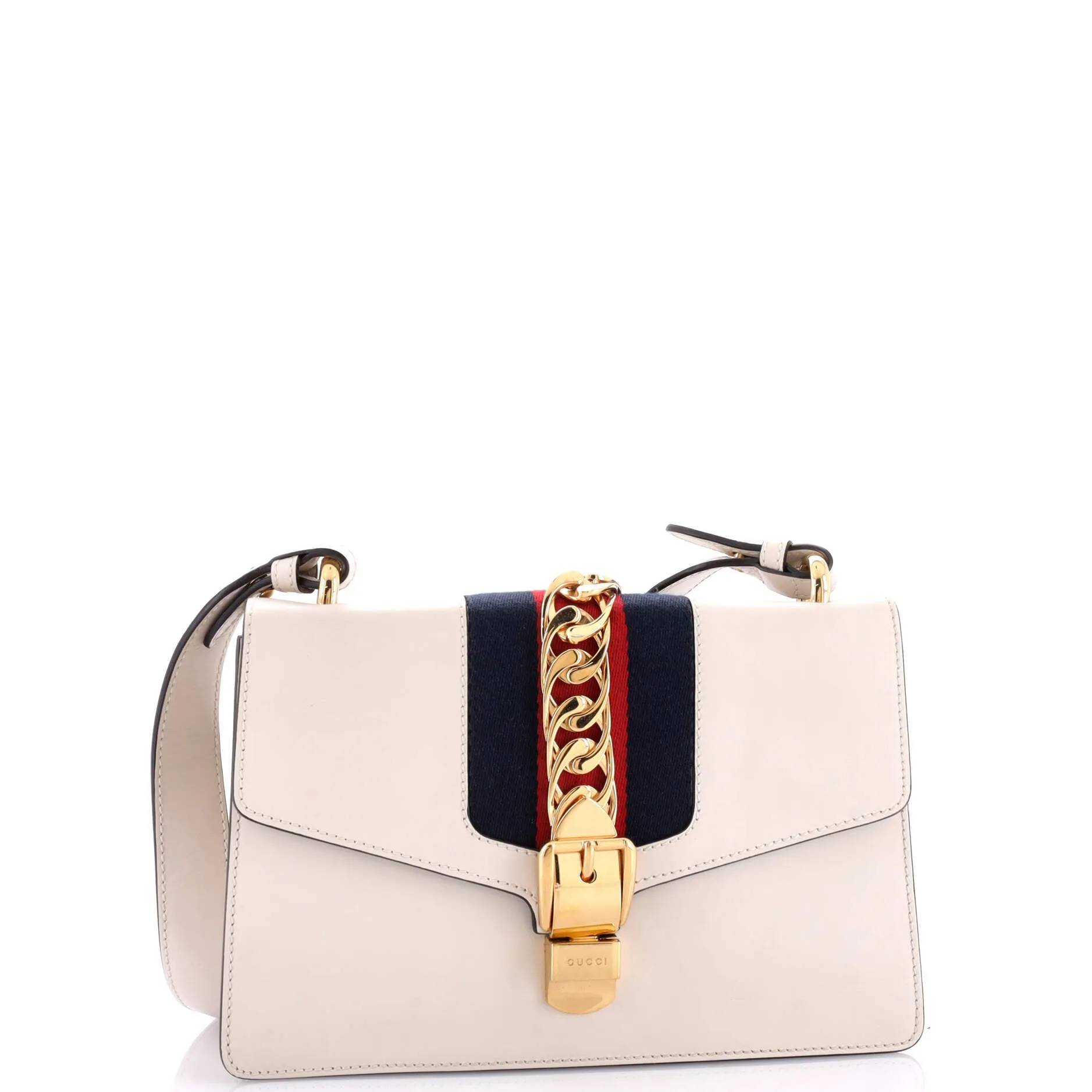 Gucci Sylvie Shoulder Bag Leather Small