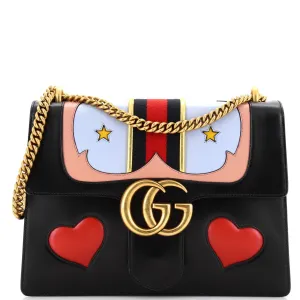 Gucci Web Heart Gg Marmont Chain