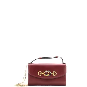 Gucci Zumi Shoulder Bag Leather Mini