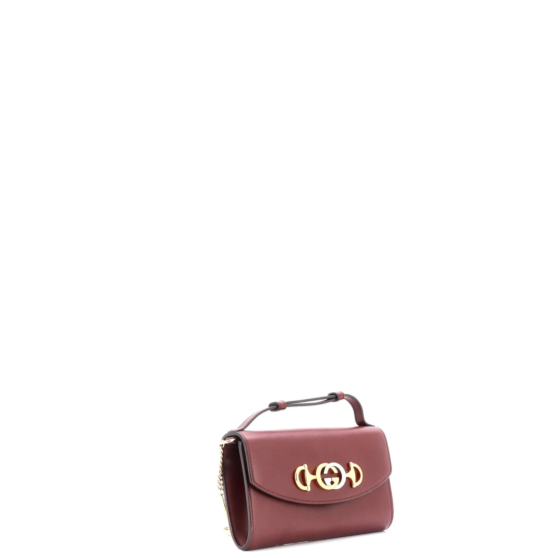 Gucci Zumi Shoulder Bag Leather Mini