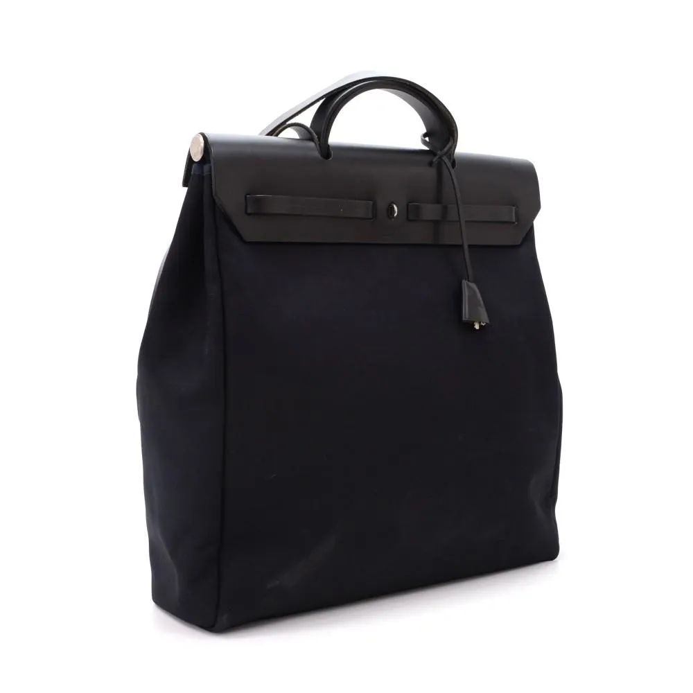 Herbag MM 2-in-1 Canvas and Calf Leather Bags