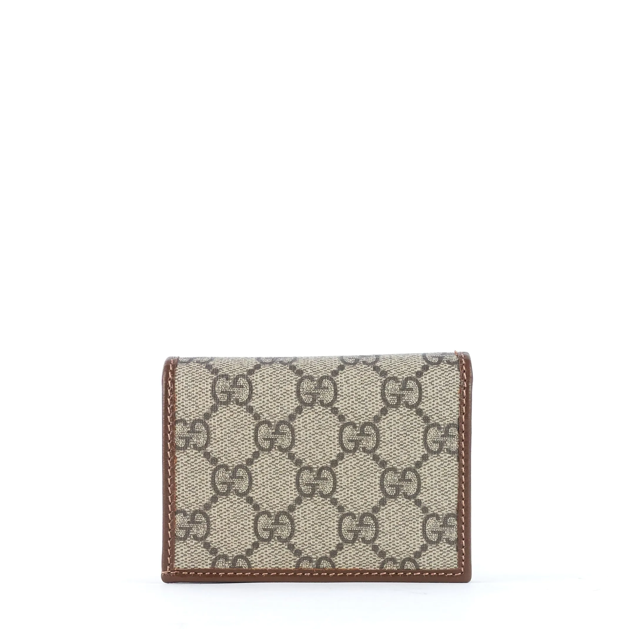 Horsebit 1955 GG Supreme Canvas Card Case