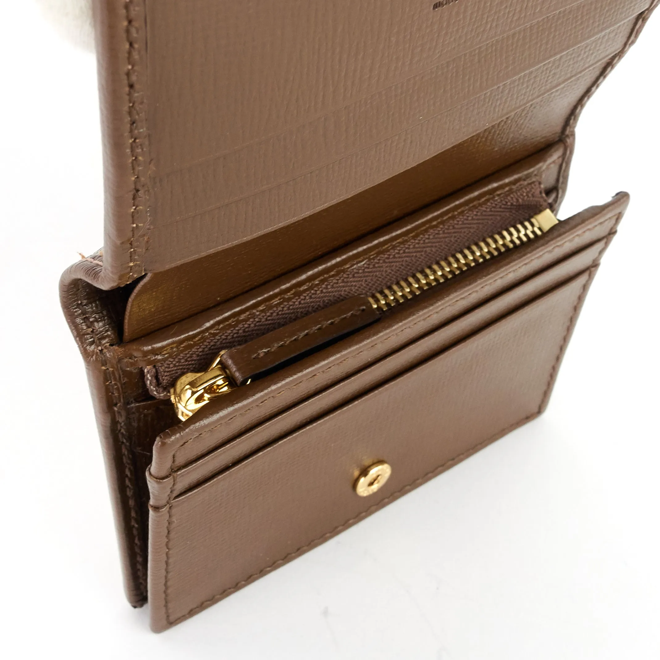 Horsebit 1955 GG Supreme Canvas Card Case