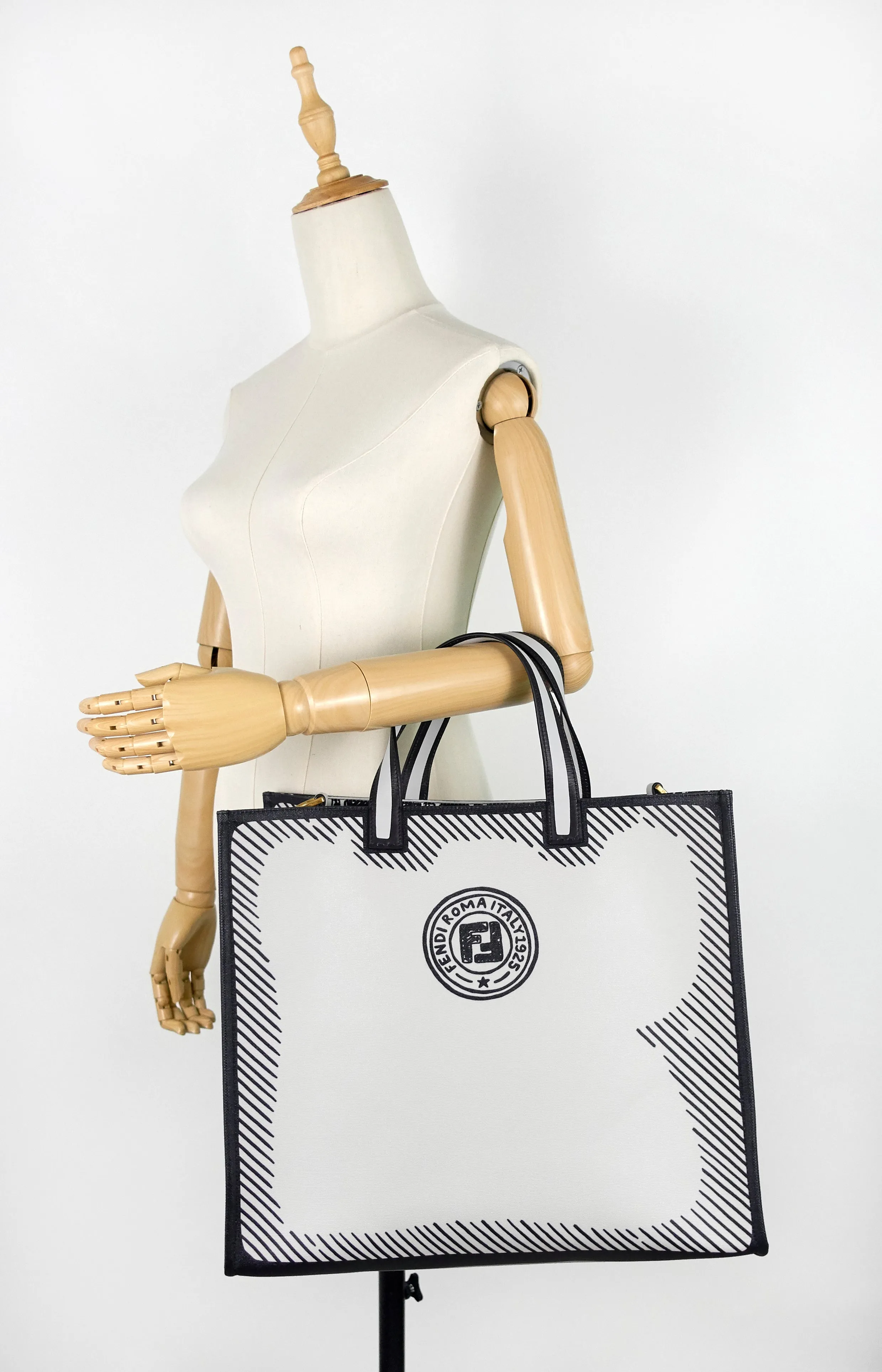 Joshua Vides Coated Canvas Tote Bag