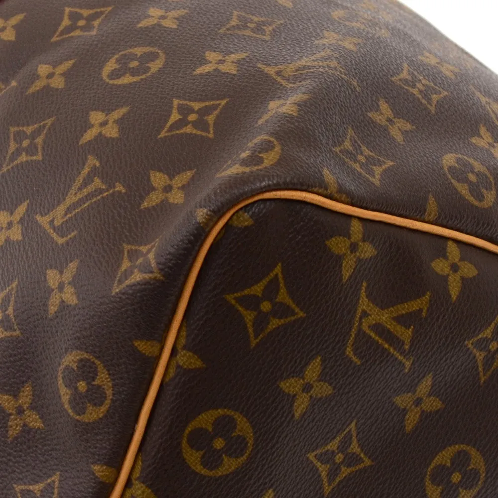 Keepall 50 Bandouliere Monogram Canvas Travel Bag with Strap