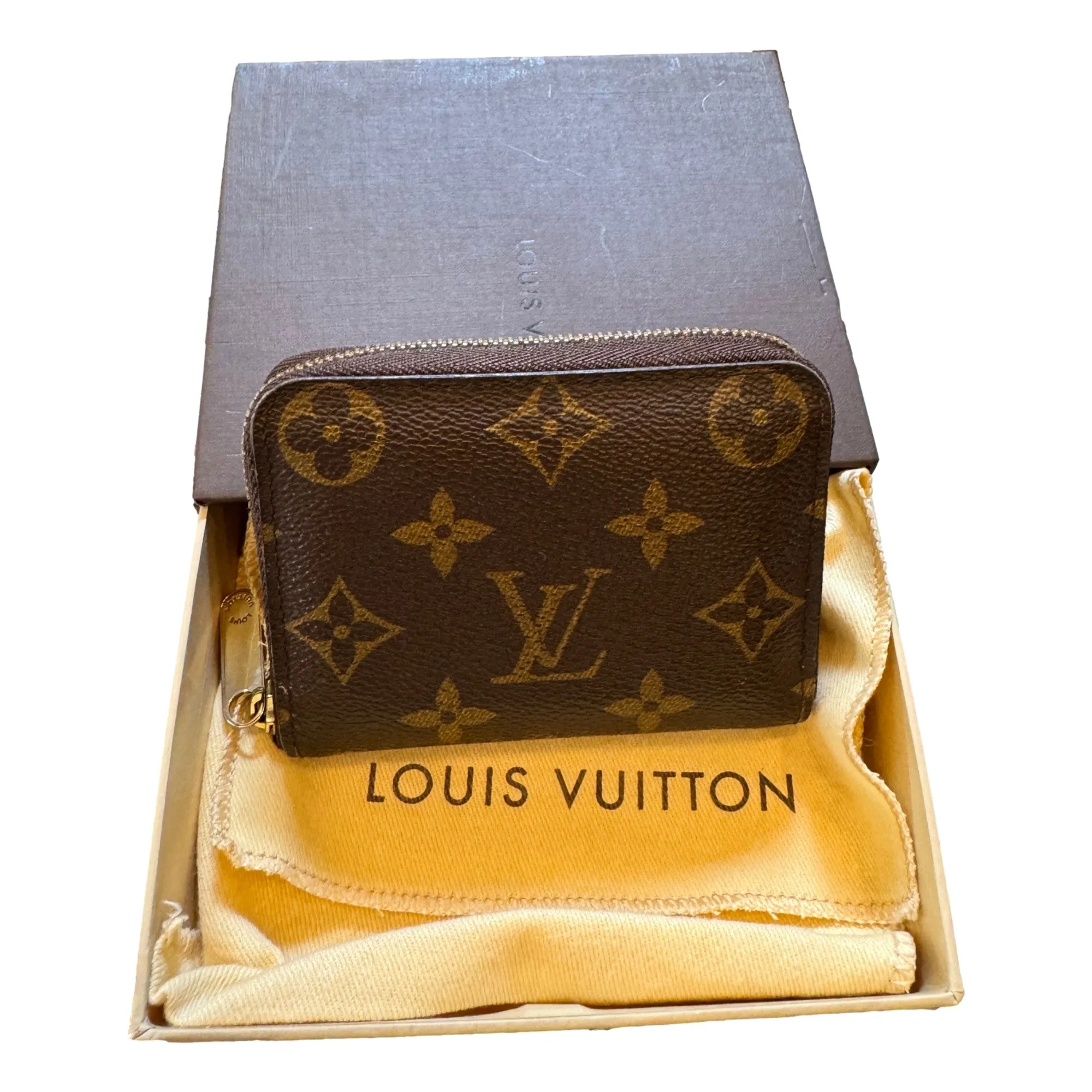 Louis Vuitton Monogram  Small Zippy Wallet- Preowned