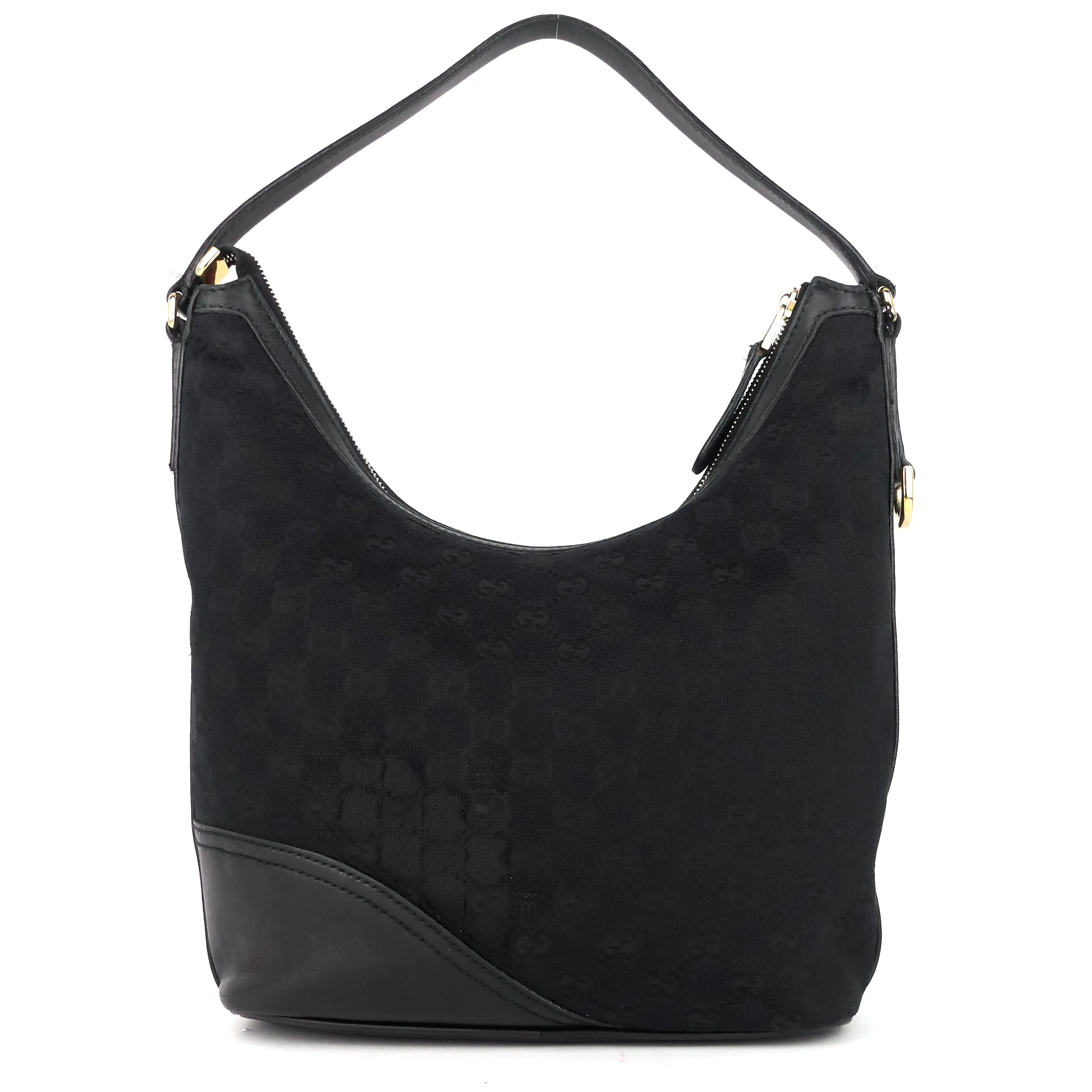 New Britt Medium GG Canvas Hobo Bag