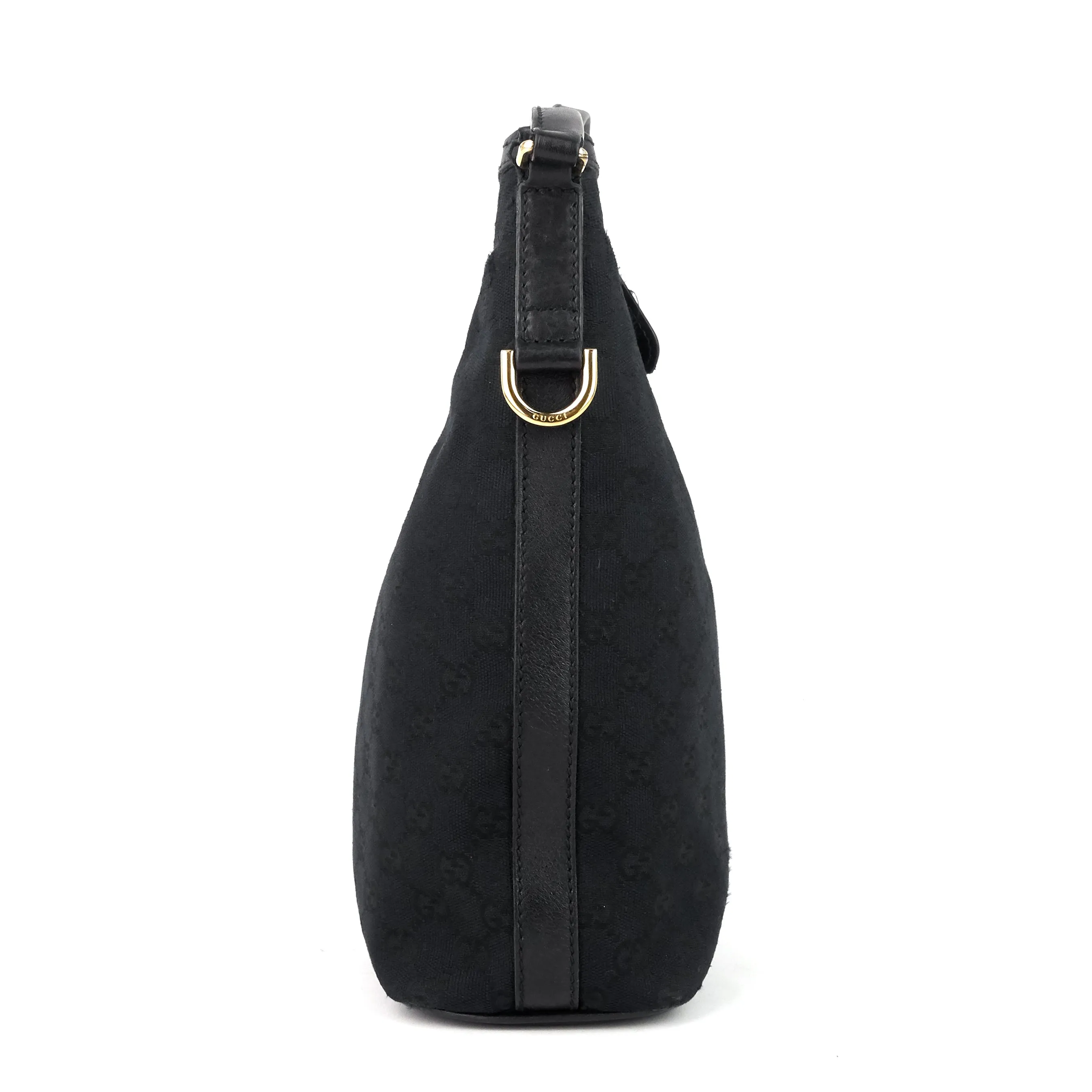 New Britt Medium GG Canvas Hobo Bag