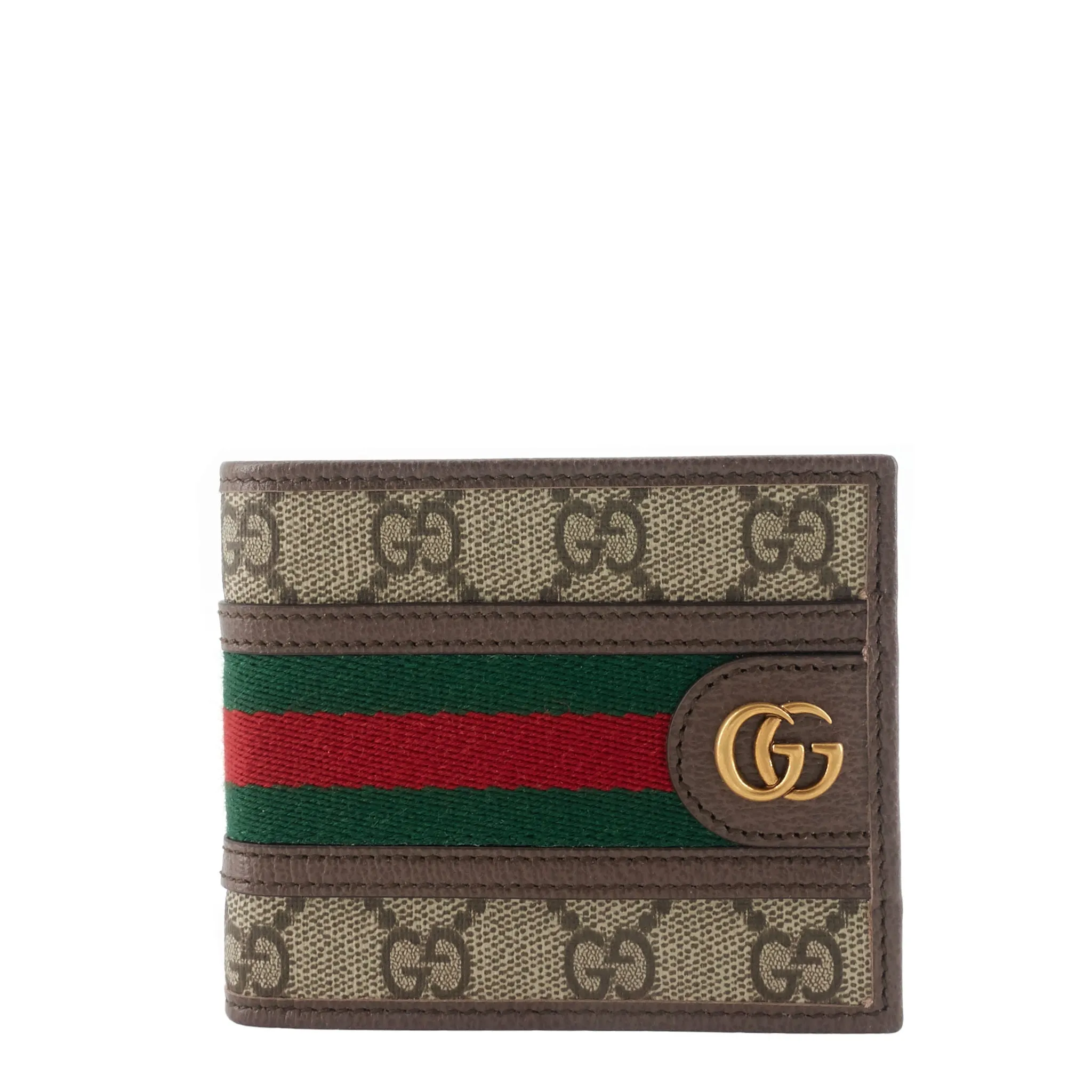 Ophidia GG Canvas and Leather Wallet